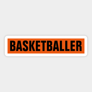 Basketballer - Basketball Player Sticker